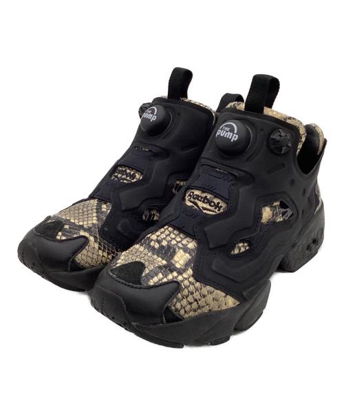 REEBOK（リーボック）REEBOK (リーボック) INSTAPUMP FURY OG（インスタポンプ フューリー）スニーカー ブラック×ベージュ サイズ:23㎝の古着・服飾アイテム