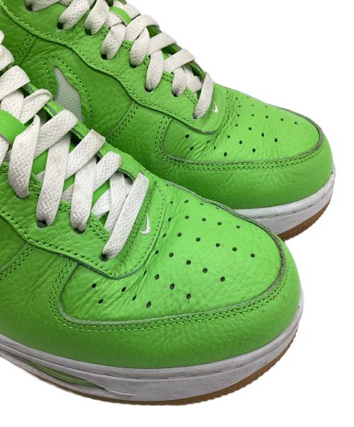 NIKE（ナイキ）NIKE (ナイキ) Air Force 1 EVO（エアフォース1 エボ）スニーカー 黄緑 サイズ:US9の古着・服飾アイテム