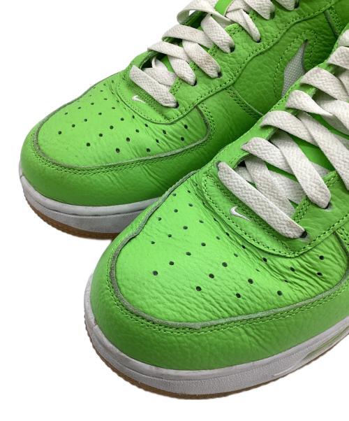 NIKE（ナイキ）NIKE (ナイキ) Air Force 1 EVO（エアフォース1 エボ）スニーカー 黄緑 サイズ:US9の古着・服飾アイテム