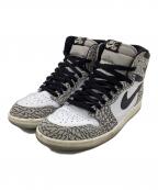 NIKEナイキ）の古着「Air Jordan 1 High OG（エアジョーダン1 ハイ OG）スニーカー」｜ホワイト×グレー