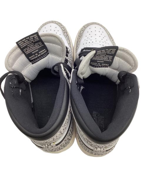 NIKE（ナイキ）NIKE (ナイキ) Air Jordan 1 High OG（エアジョーダン1 ハイ OG）スニーカー ホワイト×グレー サイズ:27.5cmの古着・服飾アイテム