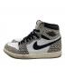 NIKE (ナイキ) Air Jordan 1 High OG（エアジョーダン1 ハイ OG）スニーカー ホワイト×グレー サイズ:27.5cm：11000円