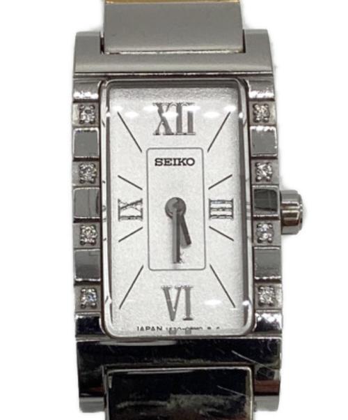 SEIKO（セイコー）SEIKO (セイコー) LUKIA（ルキア）クォーツ腕時計 ホワイトの古着・服飾アイテム