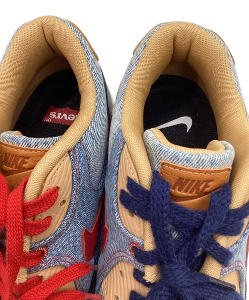 NIKE（ナイキ）NIKE (ナイキ) LEVI'S (リーバイス) AIR MAX 90 PREMIUM（エアマックス 90 プレミアム） ブルー サイズ:US10の古着・服飾アイテム