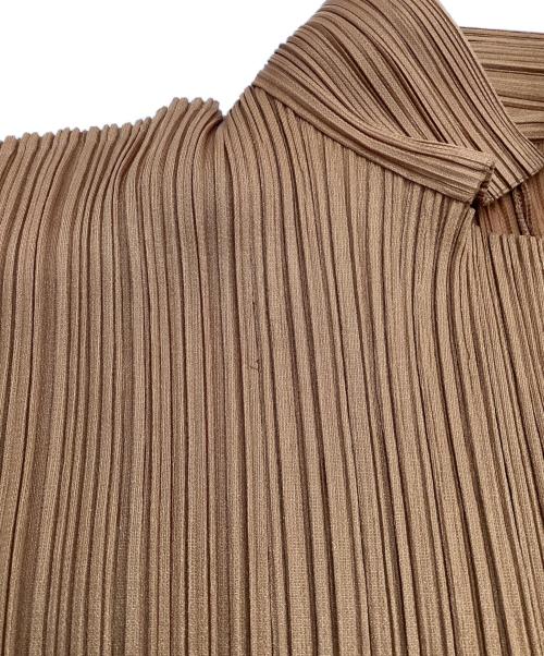 PLEATS PLEASE（プリーツプリーズ）PLEATS PLEASE (プリーツプリーズ) プリーツシャツ オレンジ サイズ:3の古着・服飾アイテム