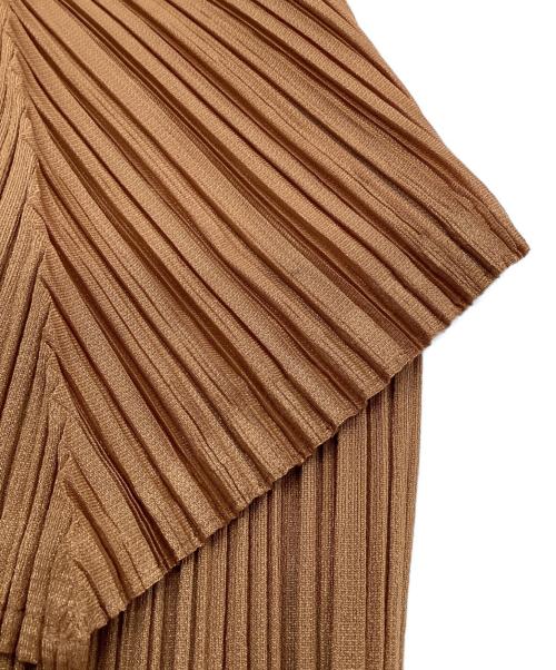 PLEATS PLEASE（プリーツプリーズ）PLEATS PLEASE (プリーツプリーズ) プリーツシャツ オレンジ サイズ:3の古着・服飾アイテム