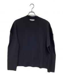 ENFOLD（エンフォルド）の古着「DINNER KNIT-PULLOVER」｜ブラック