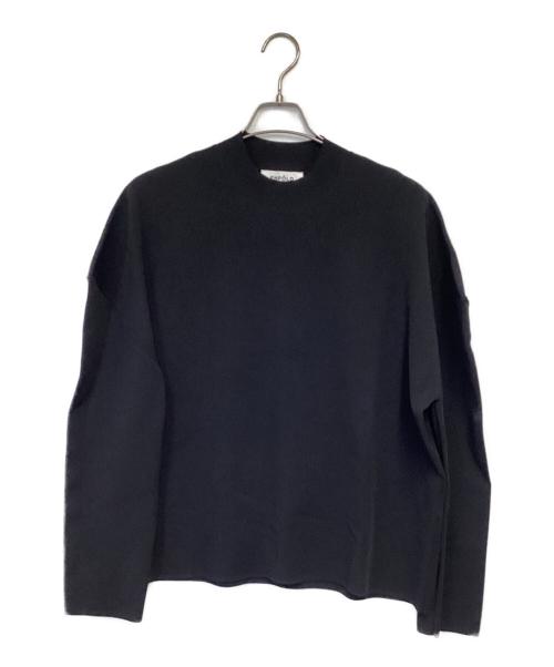 ENFOLD（エンフォルド）ENFOLD (エンフォルド) DINNER KNIT-PULLOVER ブラック サイズ:38の古着・服飾アイテム