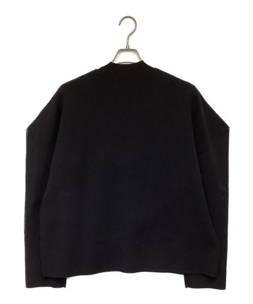 ENFOLD（エンフォルド）ENFOLD (エンフォルド) DINNER KNIT-PULLOVER ブラック サイズ:38の古着・服飾アイテム