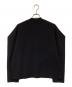 ENFOLD (エンフォルド) DINNER KNIT-PULLOVER ブラック サイズ:38：9000円