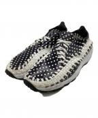 NIKE×FRAGMENTSナイキ×フラグメント）の古着「Air Footscape Woven（エア フットスケープ ウーブン）スニーカー」｜ブラック×ホワイト