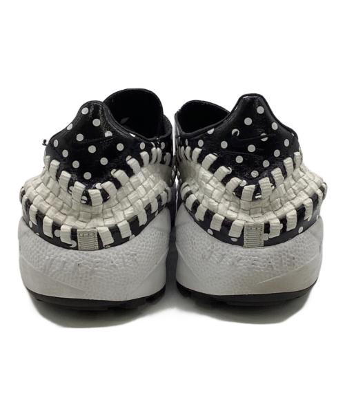 NIKE（ナイキ）NIKE (ナイキ) FRAGMENTS (フラグメント) Air Footscape Woven（エア フットスケープ ウーブン）スニーカー ブラック×ホワイト サイズ:US9の古着・服飾アイテム
