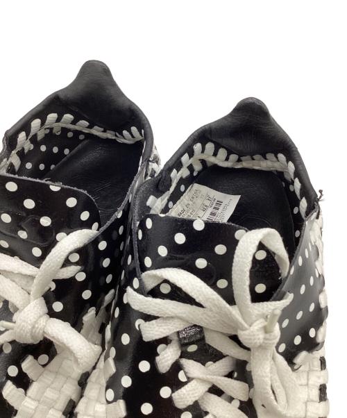NIKE（ナイキ）NIKE (ナイキ) FRAGMENTS (フラグメント) Air Footscape Woven（エア フットスケープ ウーブン）スニーカー ブラック×ホワイト サイズ:US9の古着・服飾アイテム