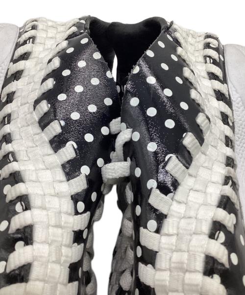 NIKE（ナイキ）NIKE (ナイキ) FRAGMENTS (フラグメント) Air Footscape Woven（エア フットスケープ ウーブン）スニーカー ブラック×ホワイト サイズ:US9の古着・服飾アイテム