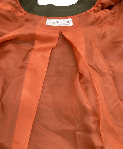 sacai（サカイ）sacai (サカイ) MA-1ブルゾン カーキ サイズ:1の古着・服飾アイテム