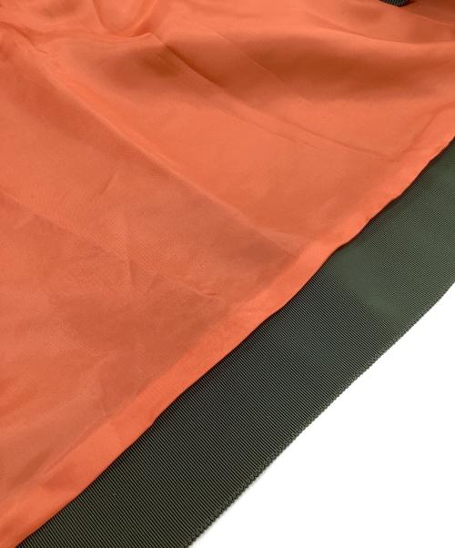 sacai（サカイ）sacai (サカイ) MA-1ブルゾン カーキ サイズ:1の古着・服飾アイテム