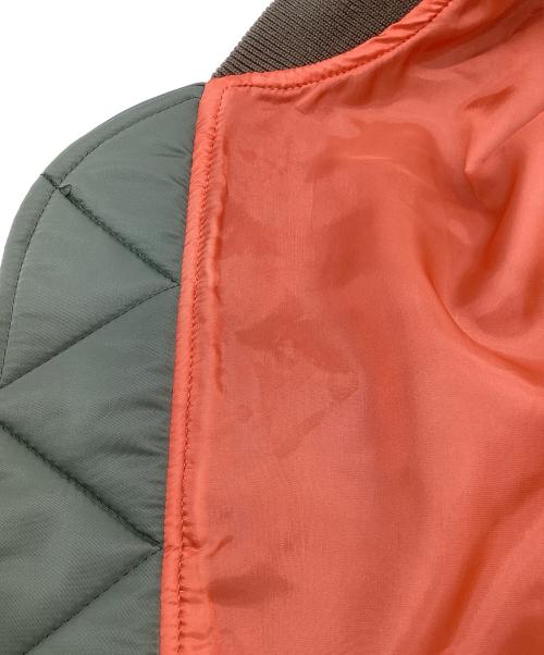 sacai（サカイ）sacai (サカイ) MA-1ブルゾン カーキ サイズ:1の古着・服飾アイテム