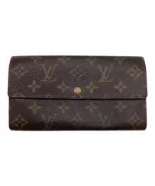 LOUIS VUITTON（ルイ ヴィトン）の古着「モノグラム ポシェット ポルトモネ クレディ 長財布」