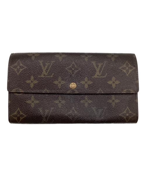 LOUIS VUITTON（ルイ ヴィトン）LOUIS VUITTON (ルイ ヴィトン) モノグラム ポシェット ポルトモネ クレディ 長財布の古着・服飾アイテム