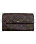 LOUIS VUITTON（ルイ ヴィトン）の古着「モノグラム ポシェット ポルトモネ クレディ 長財布」