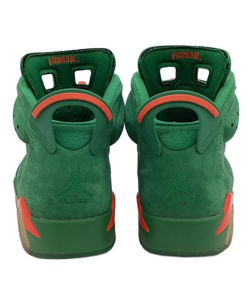 JORDAN（ジョーダン）JORDAN (ジョーダン) AIR JORDAN 6 RETRO（エアジョーダン レトロ 6）スニーカー グリーン サイズ:27.5cmの古着・服飾アイテム
