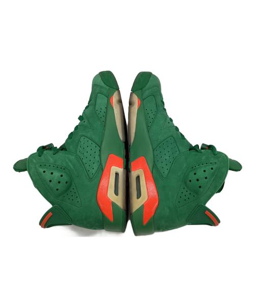 JORDAN（ジョーダン）JORDAN (ジョーダン) AIR JORDAN 6 RETRO（エアジョーダン レトロ 6）スニーカー グリーン サイズ:27.5cmの古着・服飾アイテム