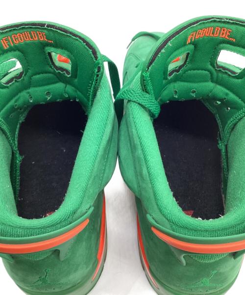 JORDAN（ジョーダン）JORDAN (ジョーダン) AIR JORDAN 6 RETRO（エアジョーダン レトロ 6）スニーカー グリーン サイズ:27.5cmの古着・服飾アイテム