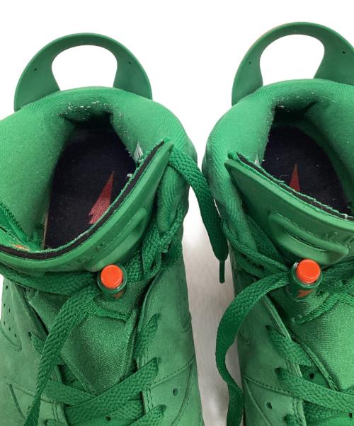 JORDAN（ジョーダン）JORDAN (ジョーダン) AIR JORDAN 6 RETRO（エアジョーダン レトロ 6）スニーカー グリーン サイズ:27.5cmの古着・服飾アイテム