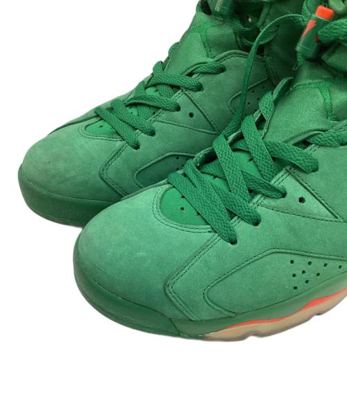 JORDAN（ジョーダン）JORDAN (ジョーダン) AIR JORDAN 6 RETRO（エアジョーダン レトロ 6）スニーカー グリーン サイズ:27.5cmの古着・服飾アイテム
