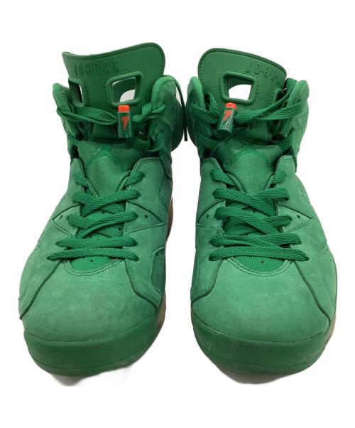 JORDAN（ジョーダン）JORDAN (ジョーダン) AIR JORDAN 6 RETRO（エアジョーダン レトロ 6）スニーカー グリーン サイズ:27.5cmの古着・服飾アイテム