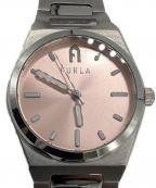 FURLAフルラ）の古着「FURLA TEMPO MINI（フルラテンポミニ）クォーツ腕時計」｜ピンク