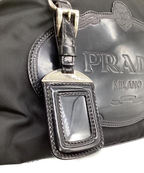 PRADA（プラダ）PRADA (プラダ) ミニボストンバッグ ブラックの古着・服飾アイテム