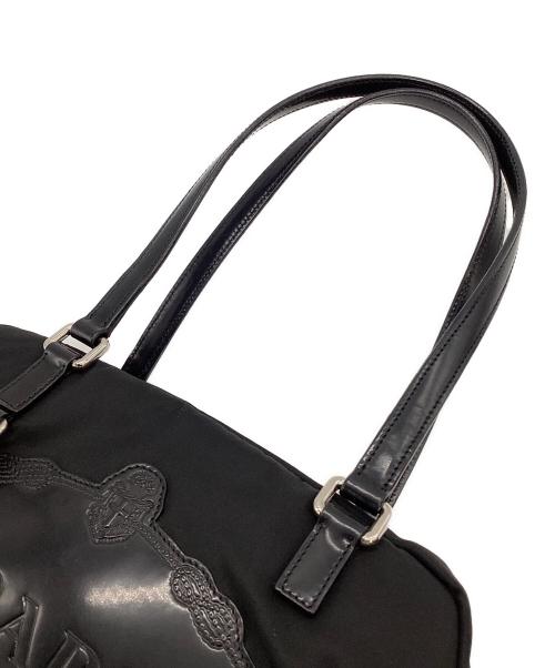 PRADA（プラダ）PRADA (プラダ) ミニボストンバッグ ブラックの古着・服飾アイテム
