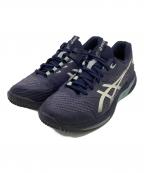 asicsアシックス）の古着「SOLUTION SPEED FF 4 OC テニスシューズ」｜ネイビー