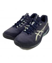 asics（アシックス）の古着「SOLUTION SPEED FF 4 OC テニスシューズ」｜ネイビー