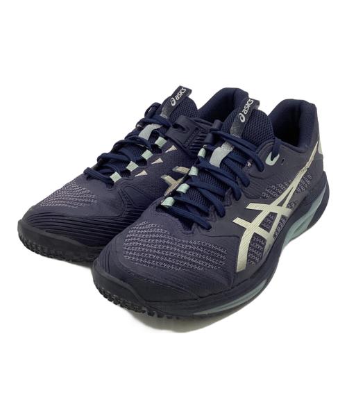 asics（アシックス）asics (アシックス) SOLUTION SPEED FF 4 OC テニスシューズ ネイビー サイズ:28cmの古着・服飾アイテム