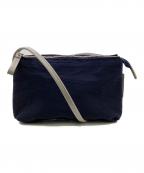 富岡鞄トミオカカバン）の古着「TUTUMU お散歩WALLET」｜ネイビー×グレー