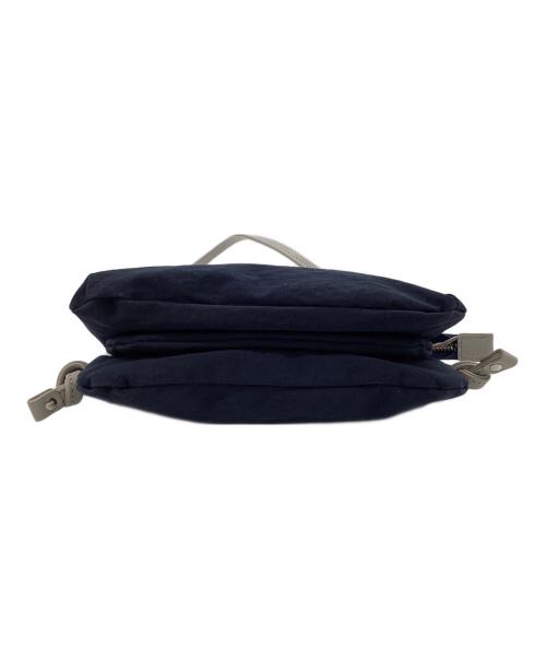 富岡鞄（トミオカカバン）富岡鞄 (トミオカカバン) TUTUMU お散歩WALLET ネイビー×グレーの古着・服飾アイテム