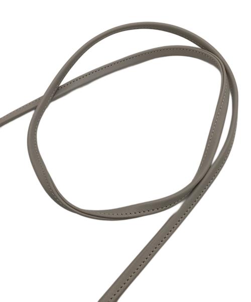 富岡鞄（トミオカカバン）富岡鞄 (トミオカカバン) TUTUMU お散歩WALLET ネイビー×グレーの古着・服飾アイテム