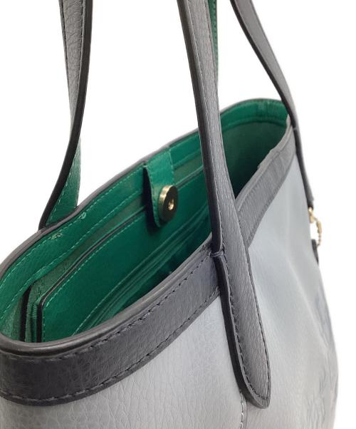 COACH（コーチ）COACH (コーチ) トート 27 カラーブロック ウィズ ホース アンド キャリッジ スカイブルーの古着・服飾アイテム
