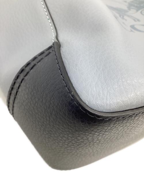 COACH（コーチ）COACH (コーチ) トート 27 カラーブロック ウィズ ホース アンド キャリッジ スカイブルーの古着・服飾アイテム