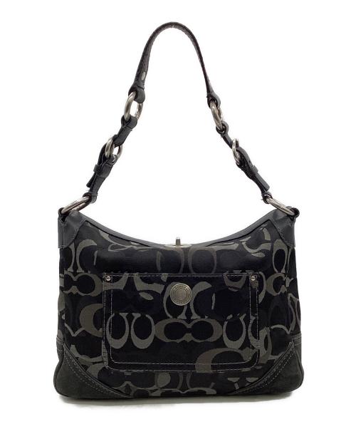 COACH（コーチ）COACH (コーチ) ハンドバッグ ブラックの古着・服飾アイテム