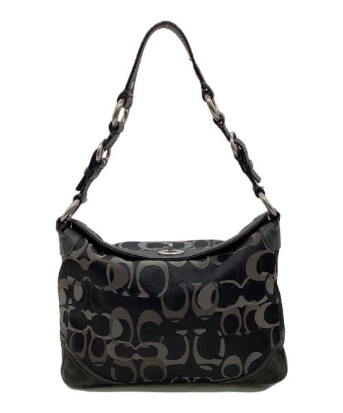 COACH（コーチ）COACH (コーチ) ハンドバッグ ブラックの古着・服飾アイテム