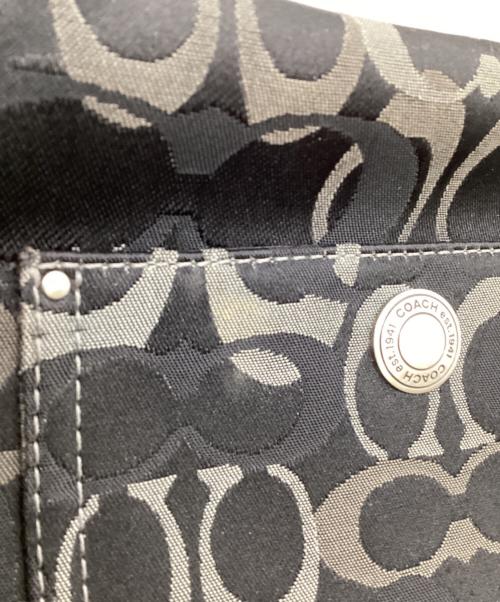 COACH（コーチ）COACH (コーチ) ハンドバッグ ブラックの古着・服飾アイテム
