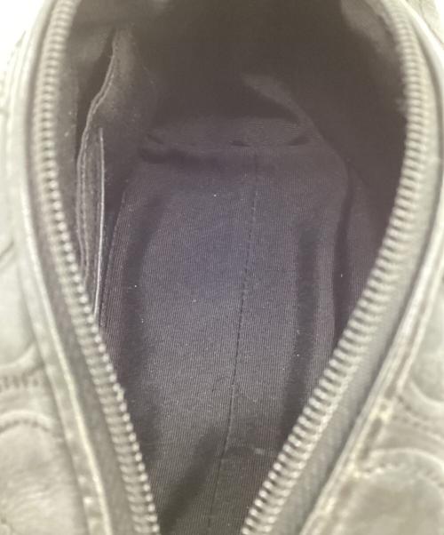 COACH（コーチ）COACH (コーチ) レザーハンドバッグ ブラックの古着・服飾アイテム