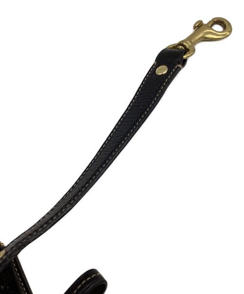 COACH（コーチ）COACH (コーチ) レザーハンドバッグ ブラックの古着・服飾アイテム