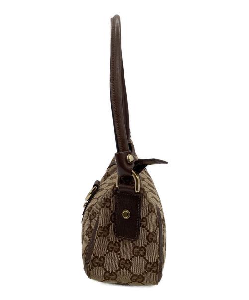 GUCCI（グッチ）GUCCI (グッチ) アビーライン ハンドバッグ ベージュの古着・服飾アイテム