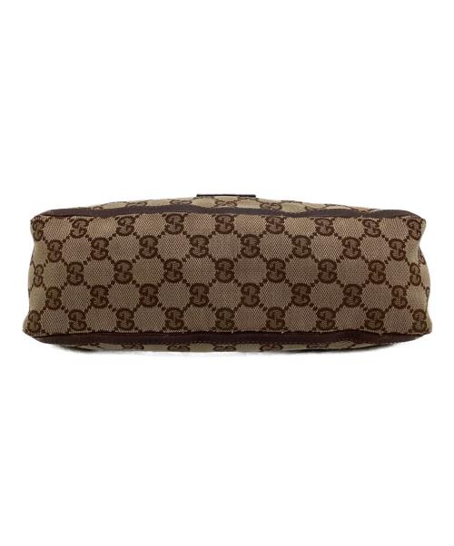 GUCCI（グッチ）GUCCI (グッチ) アビーライン ハンドバッグ ベージュの古着・服飾アイテム