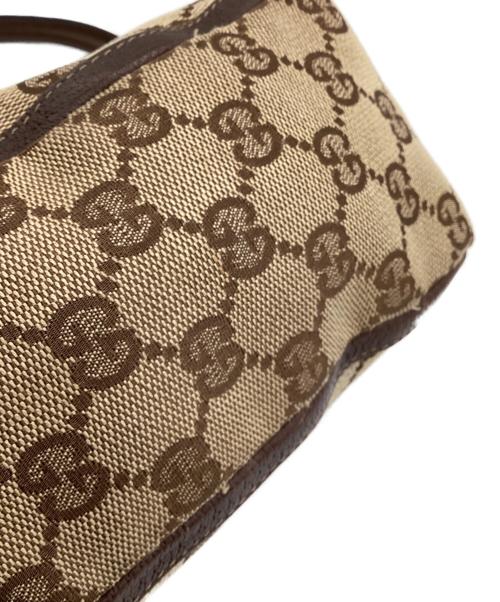 GUCCI（グッチ）GUCCI (グッチ) アビーライン ハンドバッグ ベージュの古着・服飾アイテム