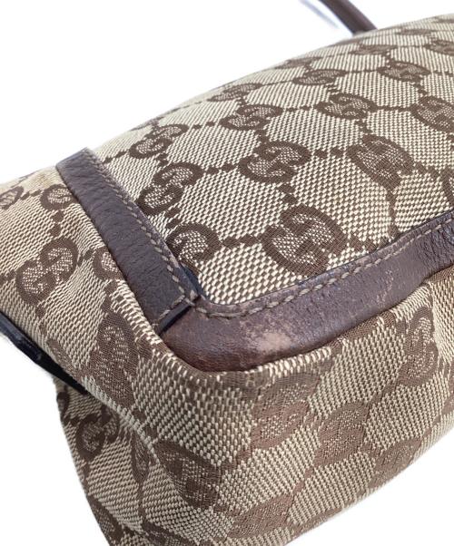 GUCCI（グッチ）GUCCI (グッチ) アビーライン ハンドバッグ ベージュの古着・服飾アイテム